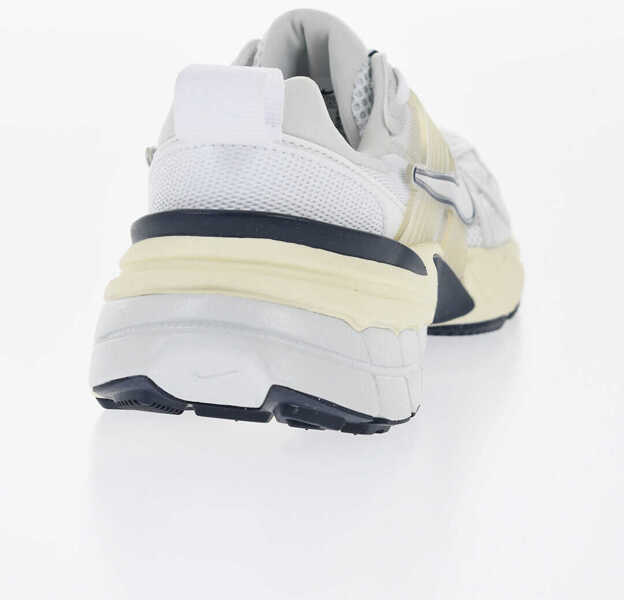 Sneakers Nike Fabric V2K Run Low-Top Sneakers With Rubber Detail Beige Femei (BM 17062304) 2