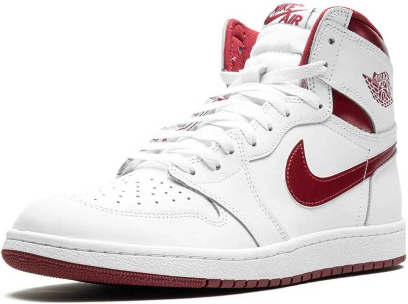 Sneakers Nike Air Jordan Two-Tone Leather 1 Hi 85 High-Top Sneakers Red Barbati (BM 17062307) 4