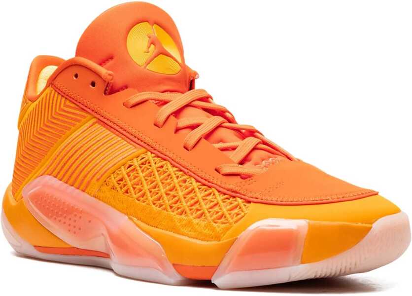 Sneakers Nike Air Jordan Two-Tone Fabric And Rubber Xxxviii Low-Top Sneake Orange Femei (BM 17062484) 2