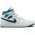 Nike Air Jordan Two-Tone Leather 1 Mid Se High-Top Sneakers White