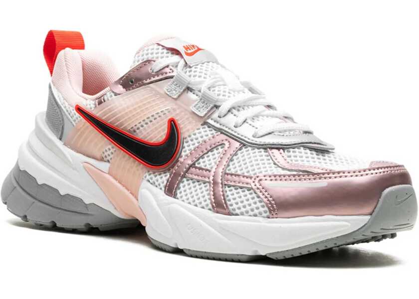 Sneakers Nike Mesh V2K Run Low Top Sneakers With Leather Trims Pink Femei (BM 17062490) 2