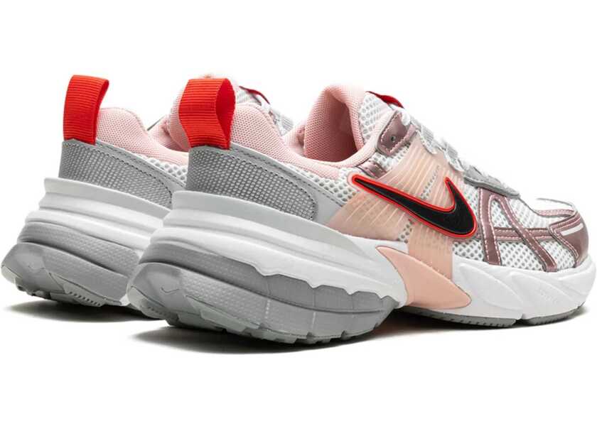 Sneakers Nike Mesh V2K Run Low Top Sneakers With Leather Trims Pink Femei (BM 17062490) 3