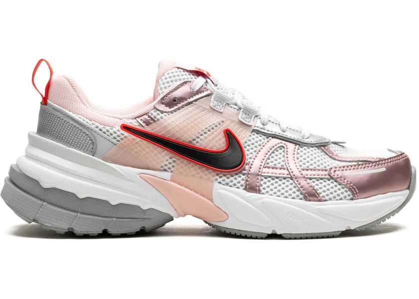 Sneakers Nike Mesh V2K Run Low Top Sneakers With Leather Trims Pink Femei (BM 17062490) 1