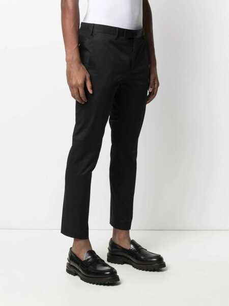 Pantaloni casual PT TORINO Cotton Pants NERO Barbati (BM 17062559) 3