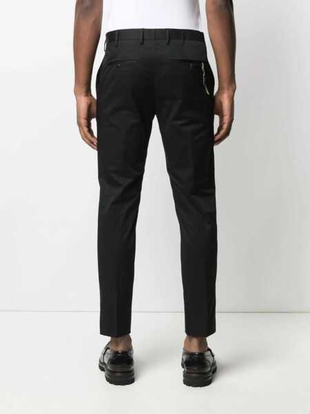 Pantaloni casual PT TORINO Cotton Pants NERO Barbati (BM 17062559) 4