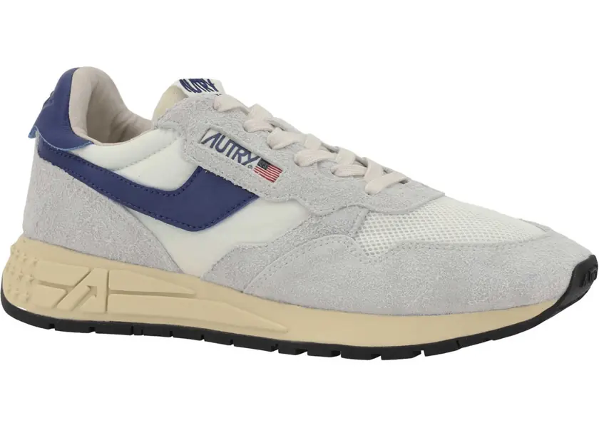 Sneakers AUTRY Reelwind Low Sneakers SUEDE/NET WHITE/LIMOGES Barbati (BM 17062604) 2
