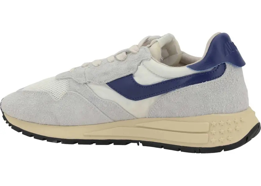 Sneakers AUTRY Reelwind Low Sneakers SUEDE/NET WHITE/LIMOGES Barbati (BM 17062604) 3
