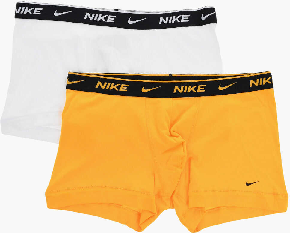 Lenjerie intima Nike Set Of 2 Stretch Cotton Boxer With Logoed Elastic Band White Barbati (BM 17062694) 2