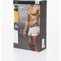 Lenjerie intima Set Of 2 Stretch Cotton Boxer With Logoed Elastic Band Barbati