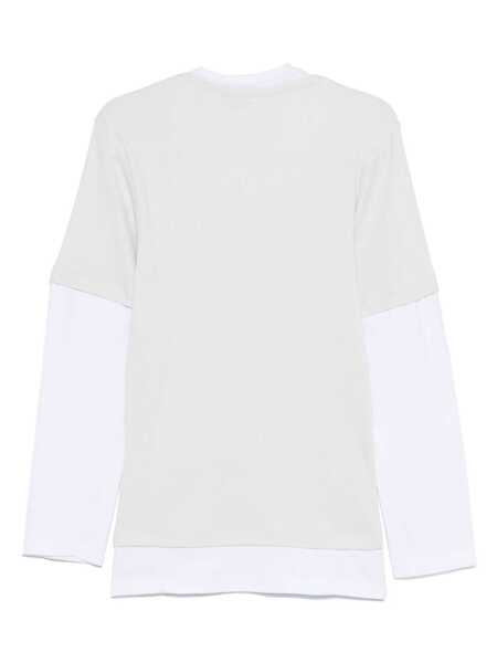 Tricouri MAGLIANO Magliano Double Tshirt Long Sleeve MASTICE WHITE Barbati (BM 17064238) 2