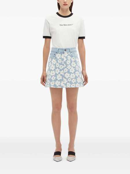 Fuste MSGM Msgm Skirt Clothing BLUE Femei (BM 17064643) 2