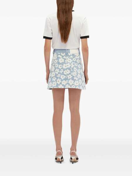Fuste MSGM Msgm Skirt Clothing BLUE Femei (BM 17064643) 4