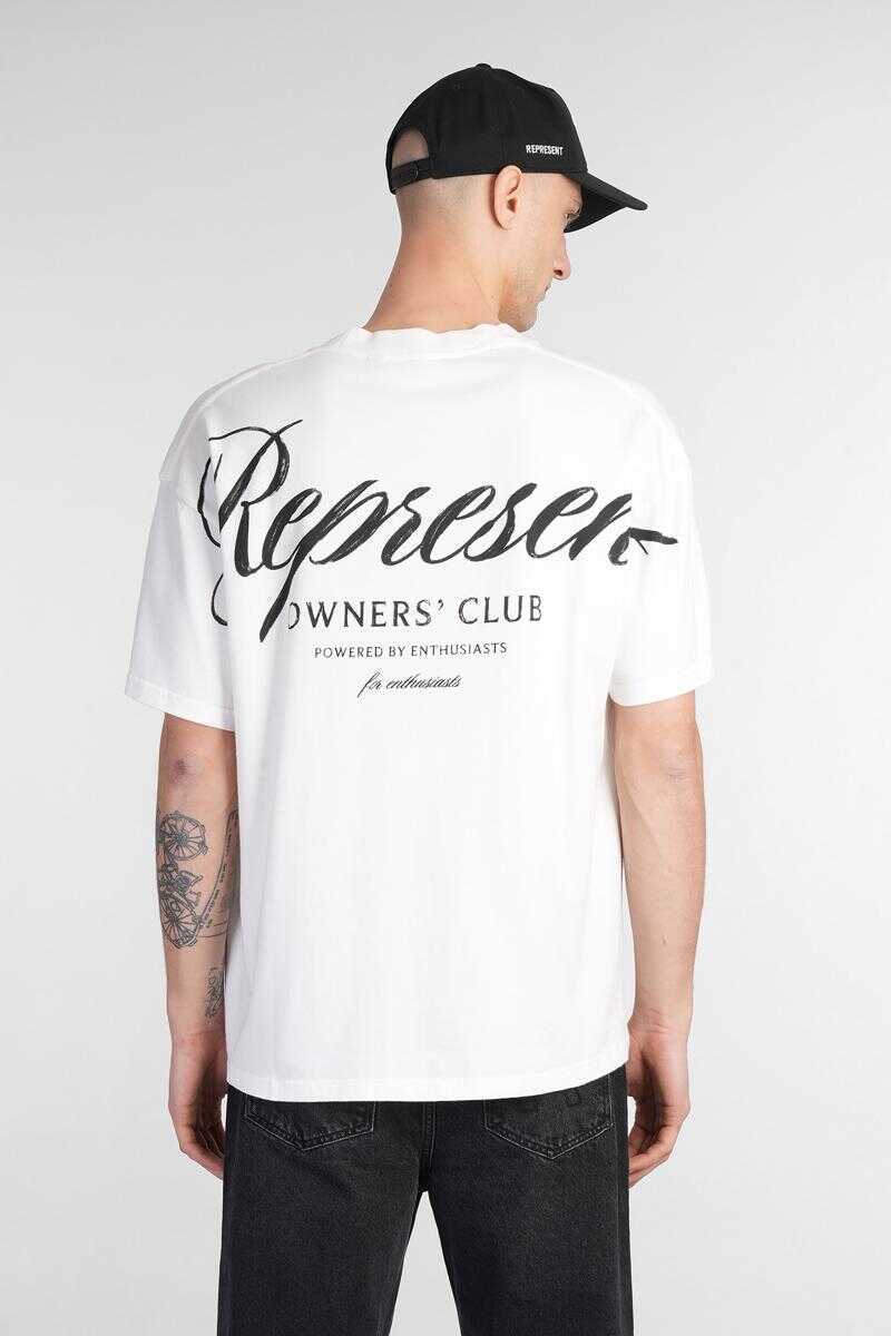 Tricouri REPRESENT Represent T-Shirt WHITE Barbati (BM 17064757) 1