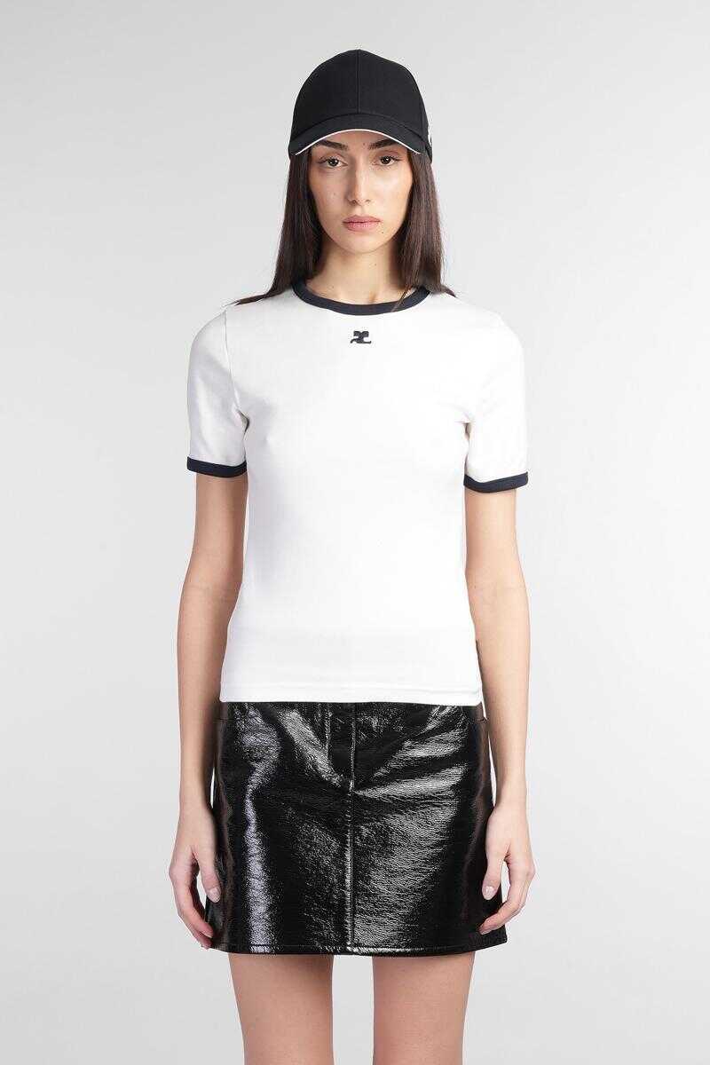 Tricouri COURRGES Courrges T-Shirt WHITE Femei (BM 17064787) 1