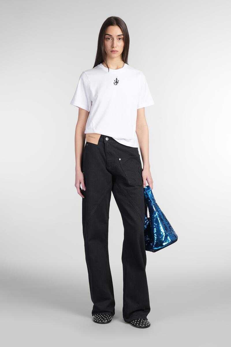 Tricouri JW Anderson JW Anderson T-Shirt WHITE Femei (BM 17064847) 2
