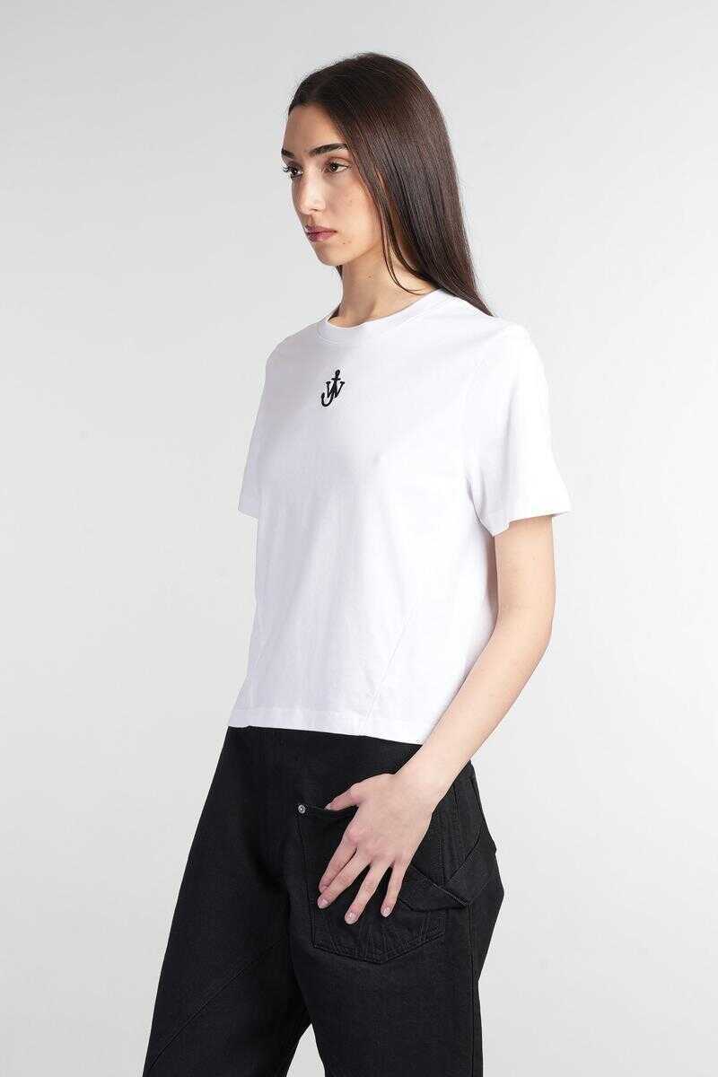 Tricouri JW Anderson JW Anderson T-Shirt WHITE Femei (BM 17064847) 4