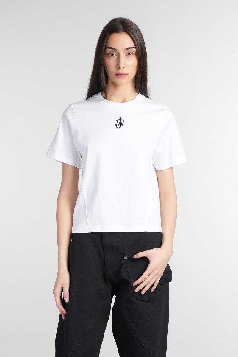 Tricouri JW Anderson JW Anderson T-Shirt WHITE Femei (BM 17064847) 1