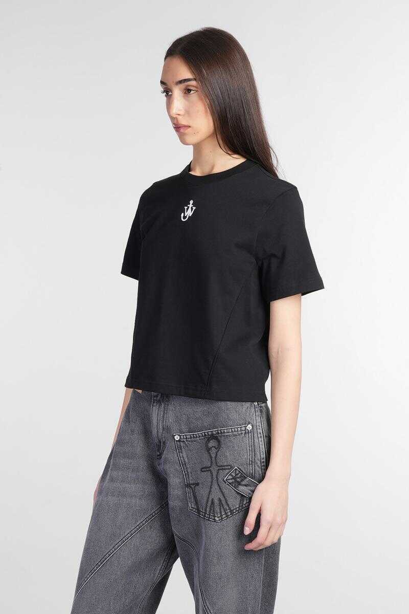 Tricouri JW Anderson JW Anderson T-Shirt Black Femei (BM 17064850) 4