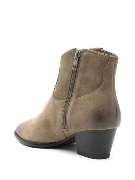 Bocanci ASH Ash Fame Texan Ankle Boots BROWN Femei (BM 17064892) 3