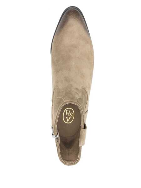 Bocanci ASH Ash Fame Texan Ankle Boots BROWN Femei (BM 17064892) 4