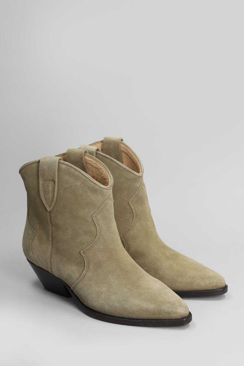 Bocanci Isabel Marant Isabel Marant Dewina Texan Ankle Boots Brown Femei (BM 17064970) 2