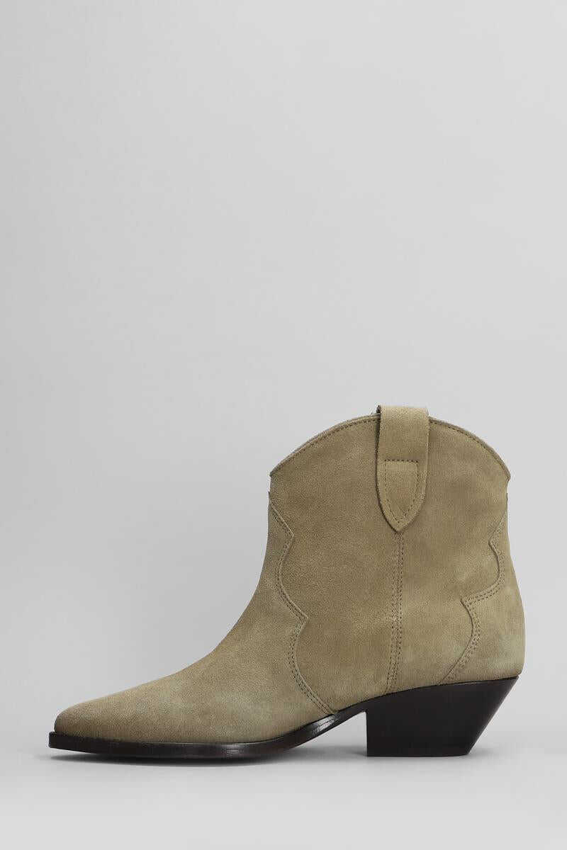 Bocanci Isabel Marant Isabel Marant Dewina Texan Ankle Boots Brown Femei (BM 17064970) 3