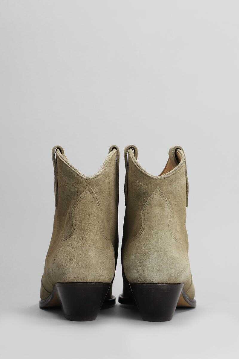 Bocanci Isabel Marant Isabel Marant Dewina Texan Ankle Boots Brown Femei (BM 17064970) 4