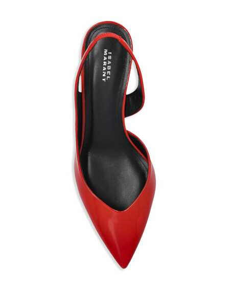 Pantofi cu toc Isabel Marant Isabel Marant Padim Pumps RED Femei (BM 17064976) 4
