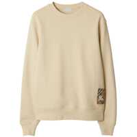 Pulovere Burberry Cotton Crewneck Sweatshirt Barbati