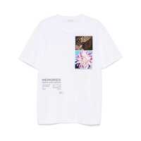 Topuri Dries Van Noten Heer Pr 1600 M.K.Ss.T-Shirt Whi Barbati