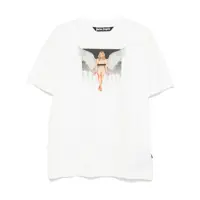 Tricouri Palm Angels Crystal Pin-Up T-Shirt Barbati