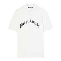 Tricouri Polo Palm Angels Polo Shirt With Logo Embroidery Barbati