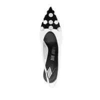 Pantofi THE ATTICO Dama - Pantofi cu toc THE ATTICO The Attico Fiona Slingback 105Mm WHITE Femei (BM 17067220) - B-mall.ro