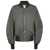 THE ATTICO The Attico Bomber Jacket With Bishop Sleeves Black