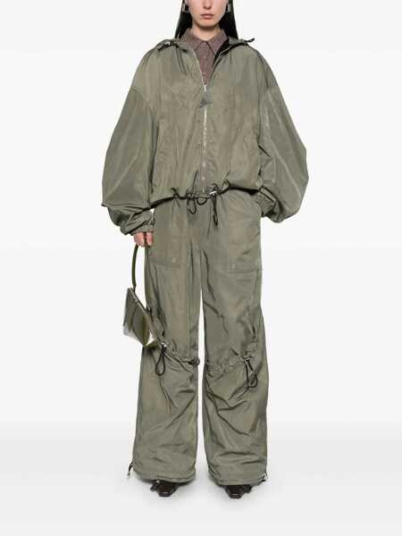 Bomber jacket THE ATTICO The Attico Bomber Jacket With Hood Black Femei (BM 17067247) 2