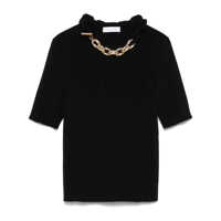 Pulovere Rabanne Top With Chain Link Detail Femei