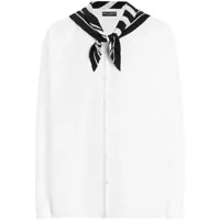 Esarfe Dolce & Gabbana Shirt With Scarf Detail Barbati