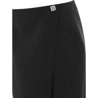 Imbracaminte Dama pagina 159 - Fuste Givenchy Givenchy Black Wool Midi Skirt Black Femei (BM 17069983) - B-mall.ro