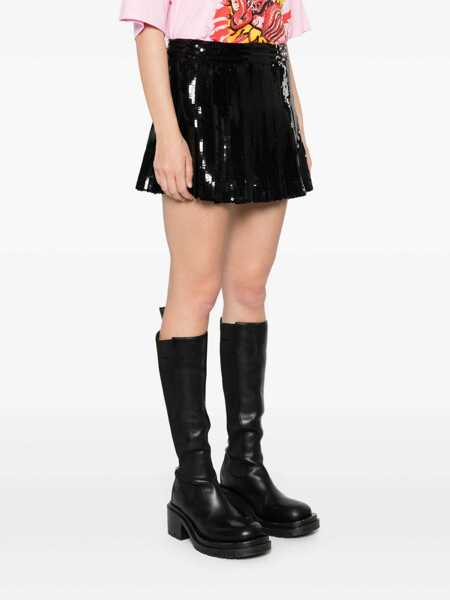 Fuste P.A.R.O.S.H. P.A.R.O.S.H. Godot Mini Skirt Black Femei (BM 17070358) 3