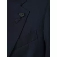Sacouri Lardini Blue Navy Wool Blazer Barbati