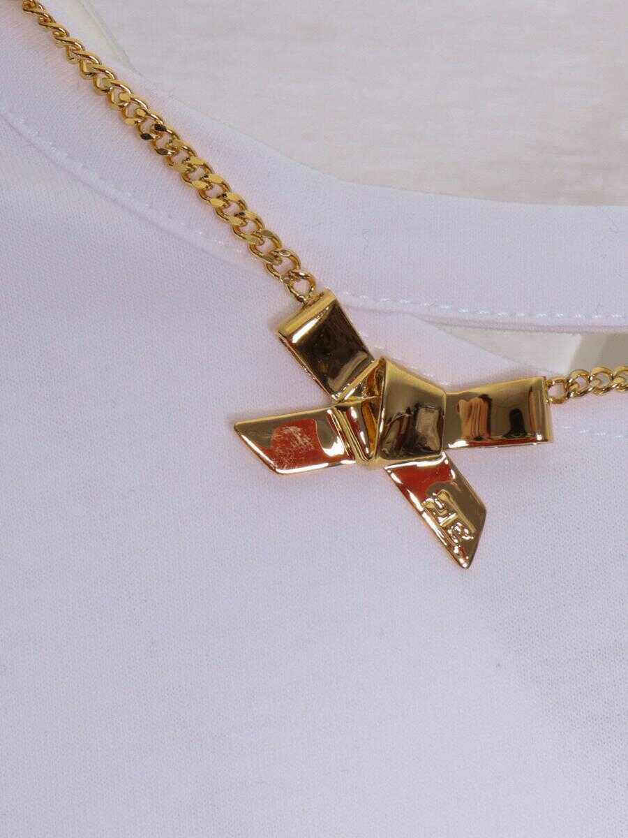 Tricouri Elisabetta Franchi Elisabetta Franchi T-Shirt M/C WHITE Femei (BM 17072041) 3