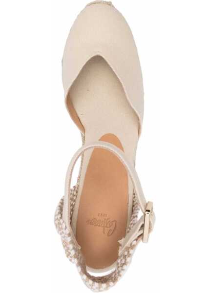 Sandale cu platforma CASTAER Espadrille Chiarita IVORY Femei (BM 17074322) 4