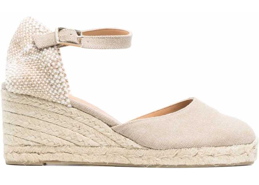 Sandale cu platforma CASTAER Espadrille Carol BEIGE Femei (BM 17074325) 1