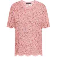 Tricouri Cordonetto Lace T-Shirt Femei