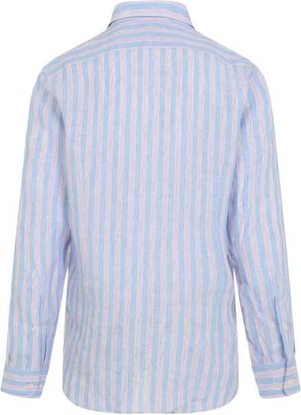 Camasi casual ETRO Pegasus Logo Shirt AZURE Barbati (BM 17074628) 2