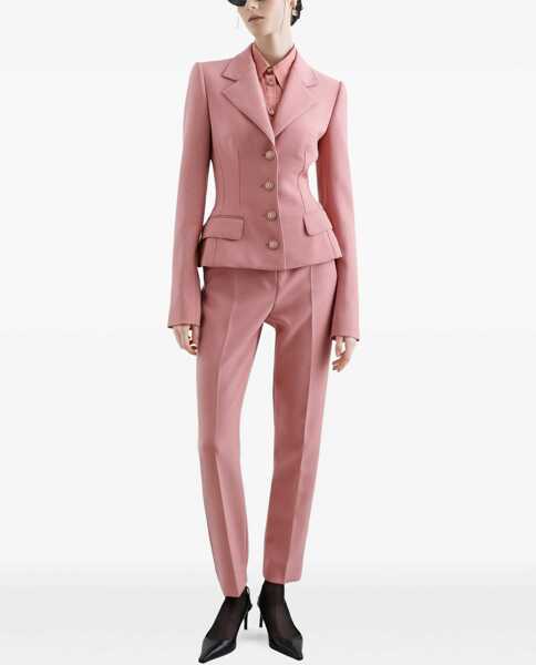 Sacouri office Dolce & Gabbana Sweet Single-Breasted Jacket PINK Femei (BM 17074682) 2