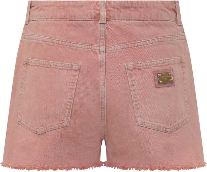 Pantaloni scurti Dolce & Gabbana Denim Shorts PINK Femei (BM 17074745) 2