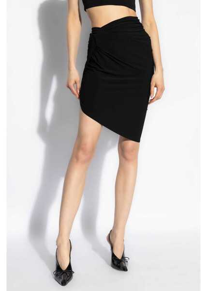 Fuste casual JACQUEMUS The Drapeado Mini Skirt BLACK Femei (BM 17074847) 3