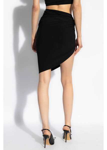 Fuste casual JACQUEMUS The Drapeado Mini Skirt BLACK Femei (BM 17074847) 4