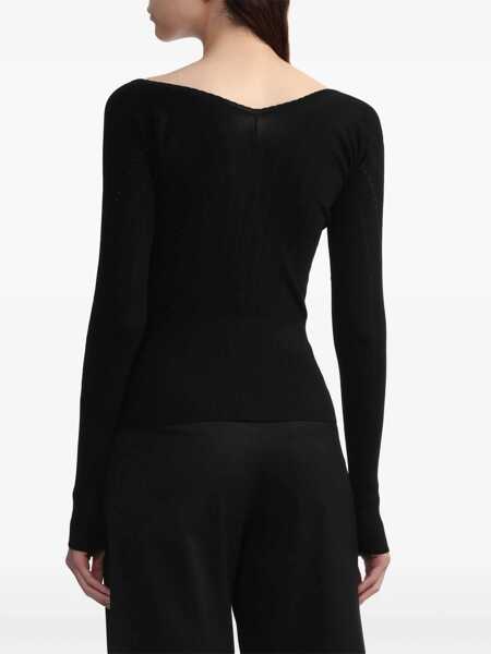 Bluze JACQUEMUS The Top Praluce BLACK Femei (BM 17074856) 4